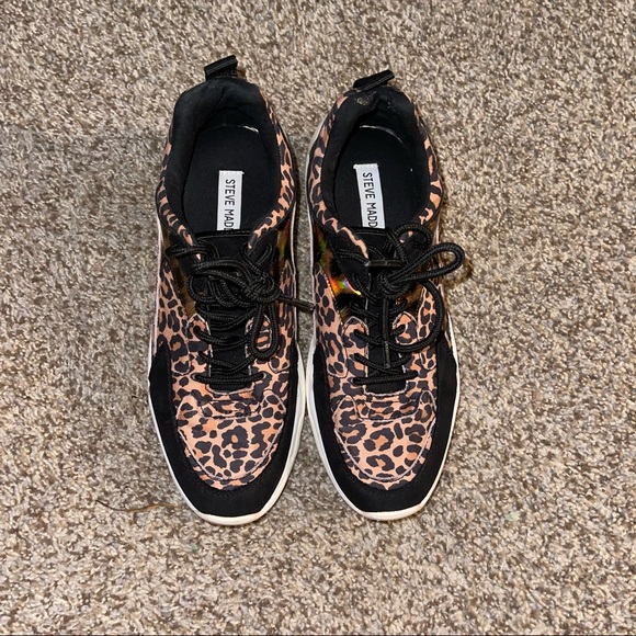 Steve Madden Shoes - Steve Madden Shirli Chunky Animal Print Sneaker
